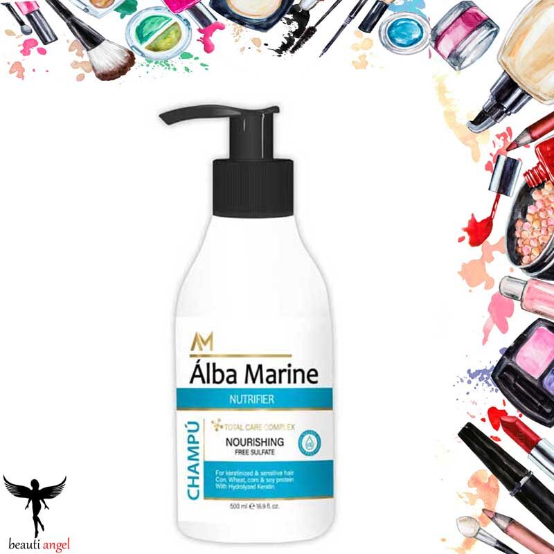 شامپو تقویت کننده فاقد سولفات آلبا مرین 500 میلی لیتری Alba Marine