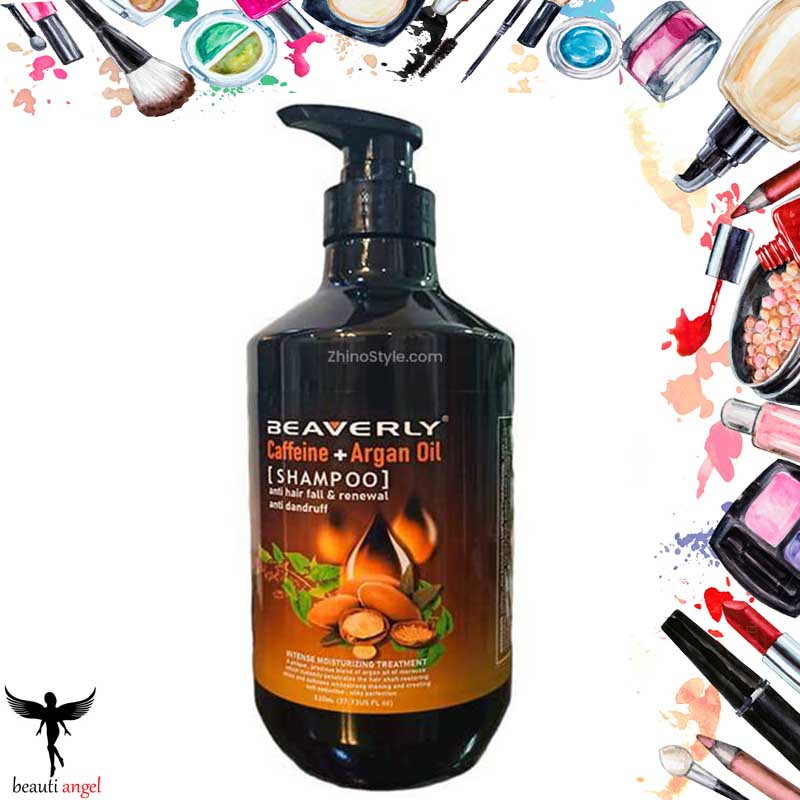 شامپو کافئین و روغن آرگان بیورلی ا Beaverly Hair Shampoo Caffeine And Argan Oil 820ml