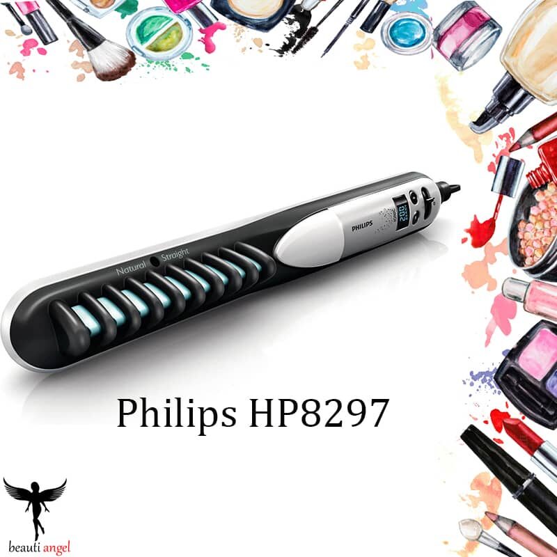 اتو مو کراتینه حرفه ای فیلیپس هلند Philips HP8297-00 Haarglätter Natural Straight Styler