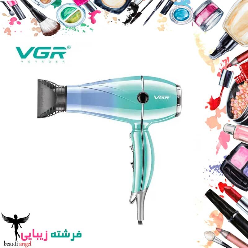 سشوار حرفه ای اورجینال 2400 وات وی جی آر VGR مدل V-452