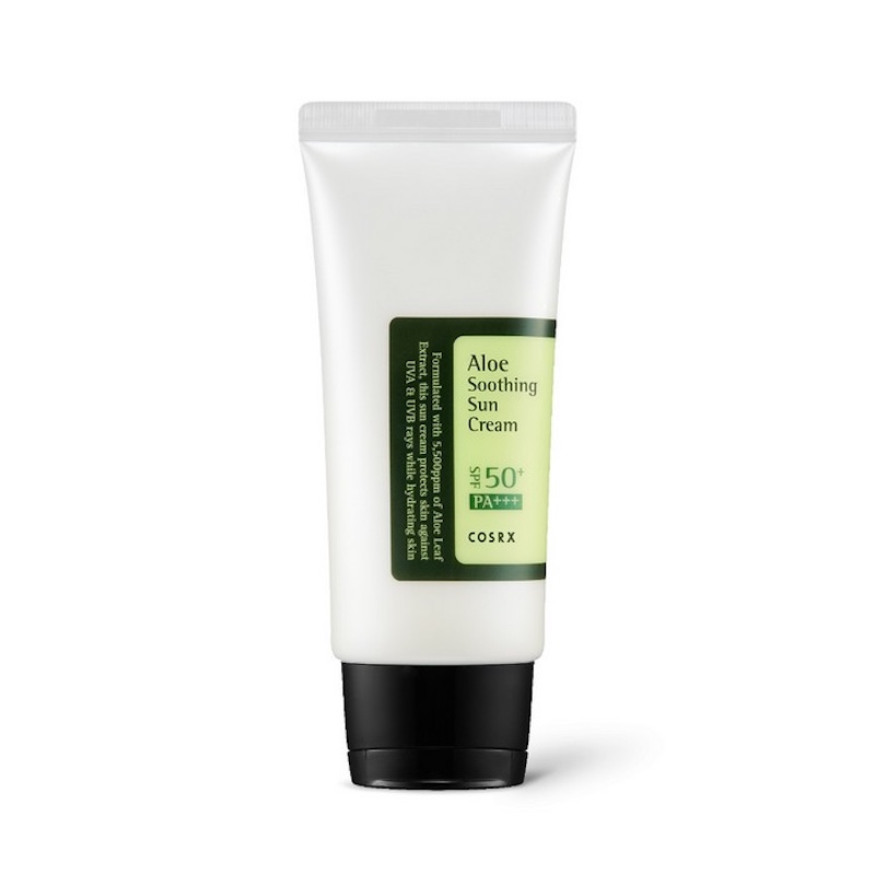 کرم ضد آفتاب کوزارکس SPF50 مدل ALOE SOOTHING آلوورا اورجینال