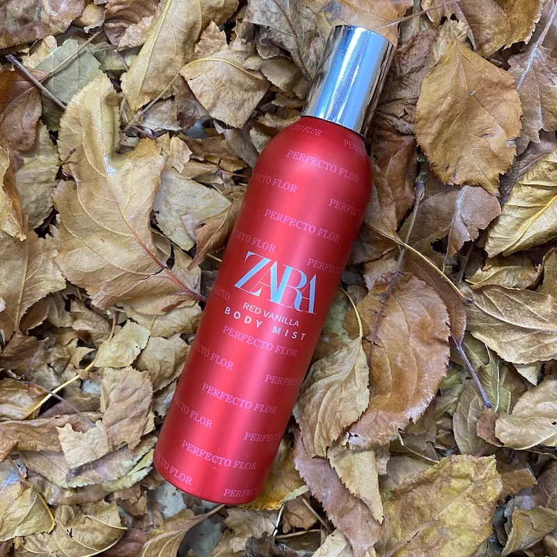 بادی اسپلش زارا قرمز Red Vanilla