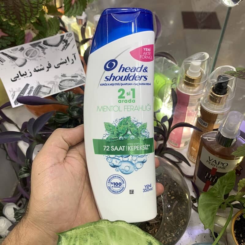 شامپو ضد شوره هد اند شولدرز اورجینال خنک کننده پوست سر 2 در 1 نعناع ا Head & Shoulders Shampoo Mentol Fresh 400ml