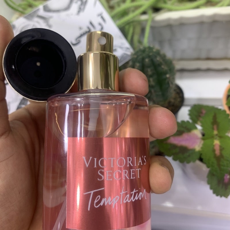 بادی اسپلش temptation ( اورجینال ) حجم 250 میل ویکتوریا سکرت VictoriaS Secret Body Splash Temptation