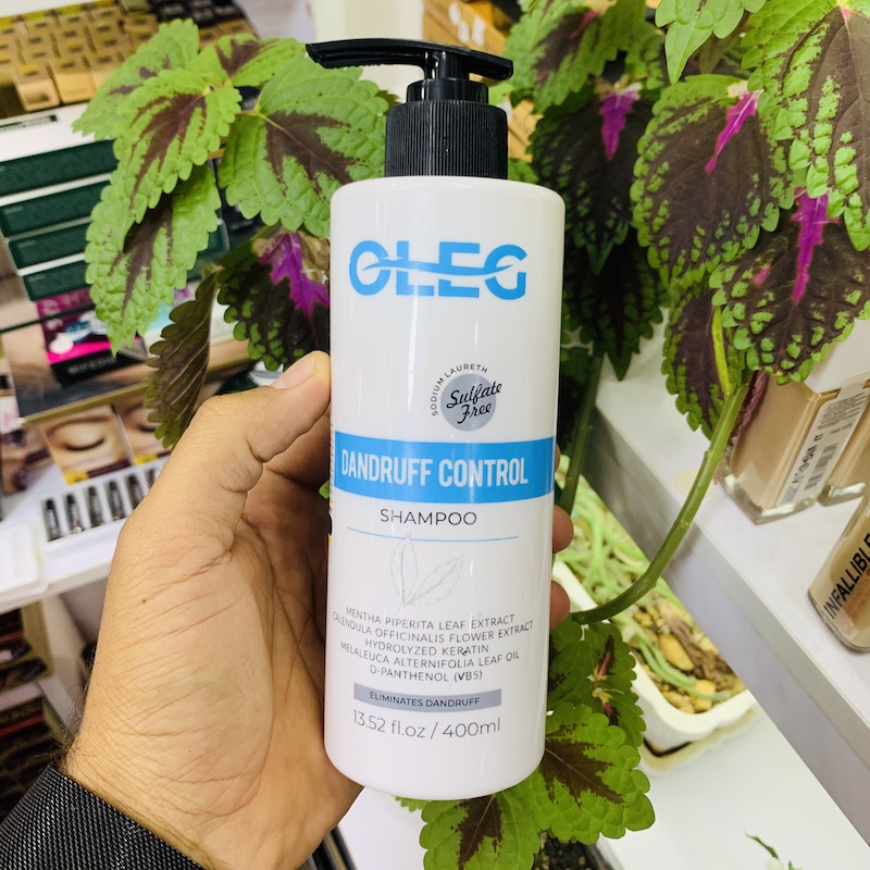 شامپو ضد شوره اولگ OLEG Shampoo For Dandruff Hair حجم 400 میل