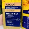 شامپو ضد ریزش ویلایس (Wellice) مدل  ARGAN KERATIN & C1 حجم 800 میل