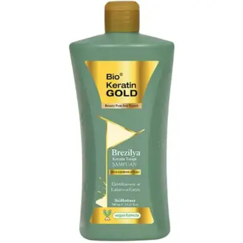 شامپو بیو کراتین گلد Bio Keratin Gold Brezilya Keratini حاوی کراتین برزیلی 700 میل