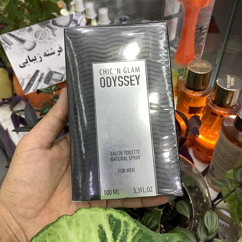 ادو پرفیوم مردانه ادکلن اودیسه (کرید اونتوس) حجم 100 میلی لیتر ا CHIC ‘N GLAM ODYSSEY EAU DE PARFUM