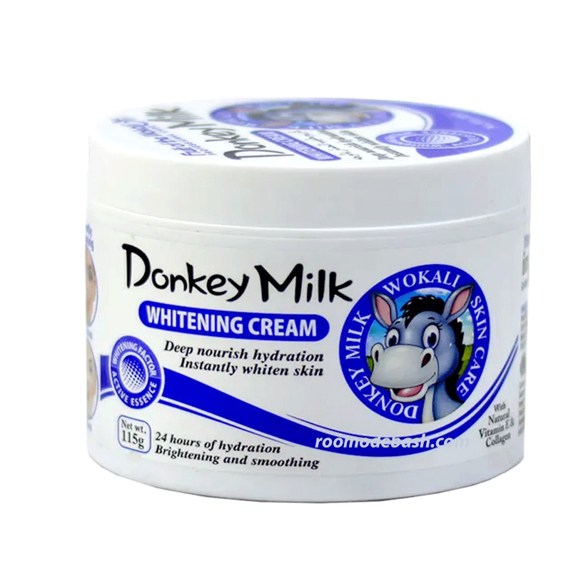 کرم روشن کننده شیر الاغ وکالی